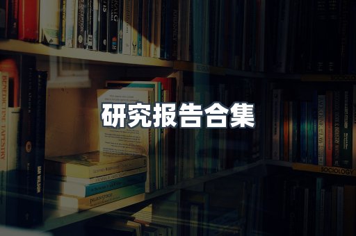 研究报告合集