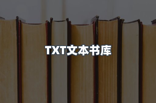 TXT文本书库